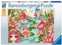 RAVENSBURGER CASSE-TÊTE 500 PIÈCES - RÊVERIES AU BORD DE L'ÉTANG #16944